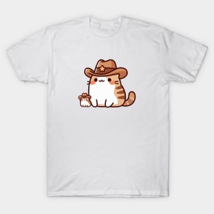 Sheriff Cat T-Shirt